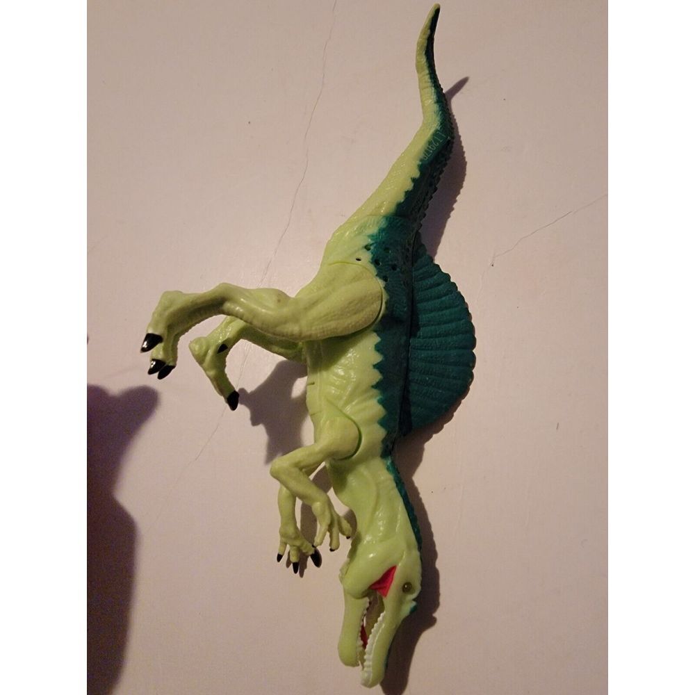 Dino Green Spinosaurus Dinosaur Plastic Toy Jurassic